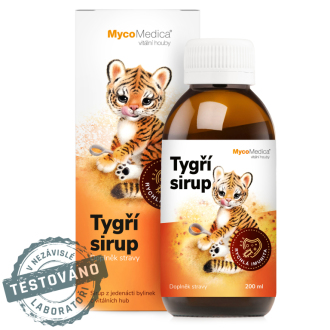 Vitamíny a minerály - MycoMedica Tygří sirup 200 ml