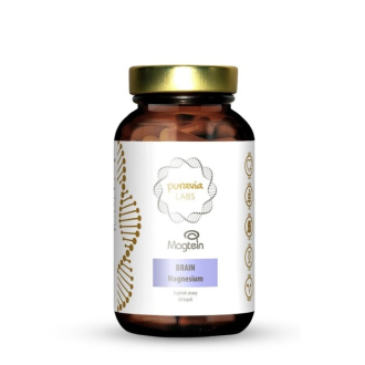 Vitamíny a minerály - Puravia LABS BRAIN Magnesium, 60 kapslí