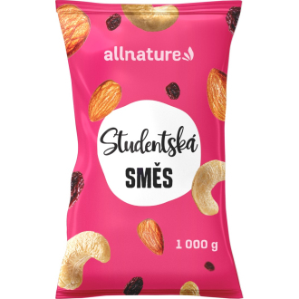 Zdravé potraviny - Allnature Studentská směs 1000 g