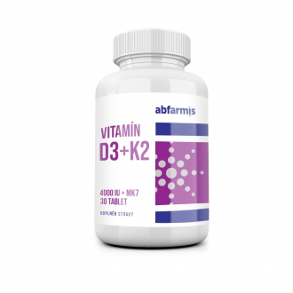 IMPORT Allnature - ABFARMIS Vitamín D3+ K2 30 tbl.