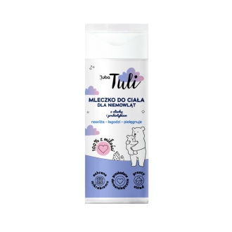 IMPORT Allnature - LUBA Tělové mléko pro kojence s olivami a prebiotiky 200 ml
