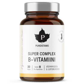 Puhdistamo Super Vitamin B Complex 30 kapslí