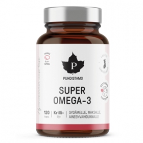 Puhdistamo Super Omega 3 (Krilový olej) 120 kapslí